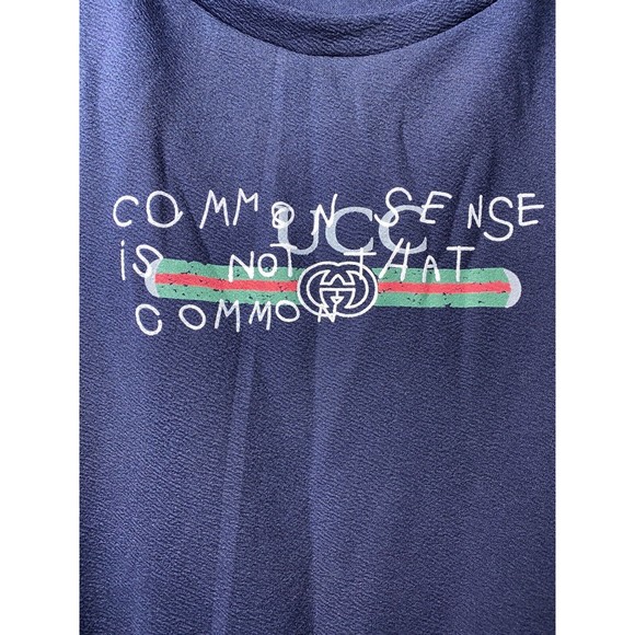 Common sense is not that common, ZARA, Woman, Med., Navy, Pullover, Long-sleeves - Picture 6 of 14